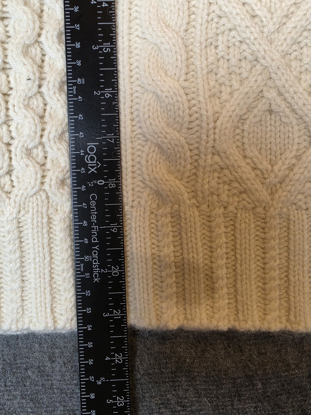 Polo by Ralph Lauren Womans Aran-Knit Wool-Blend Crewneck Sweater Small Cream - Picture 10 of 13